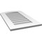 Ekena Millwork Arch Top Surface Mount PVC Gable Vent: Functional, w/ 3-1/2"W x 1"P Standard Frame, 18"W x 32"H GVPAR18X3201SF - alternate 4